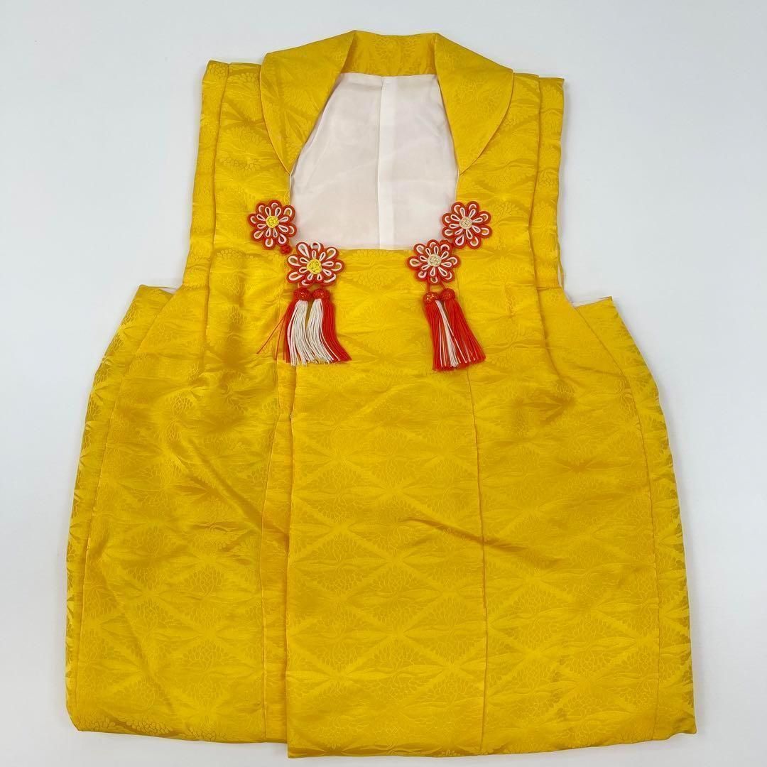 着物と帯 時流 O109ys 七五三3才女 着物-被布コート 長襦袢 正絹