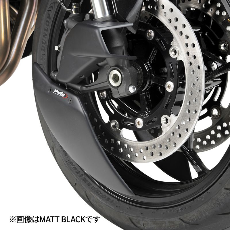 Puig 22442N BRAKE COOLER BLACK KAWASAKI Z900 25 Z900 SE 25 プーチ ブレーキクーラー