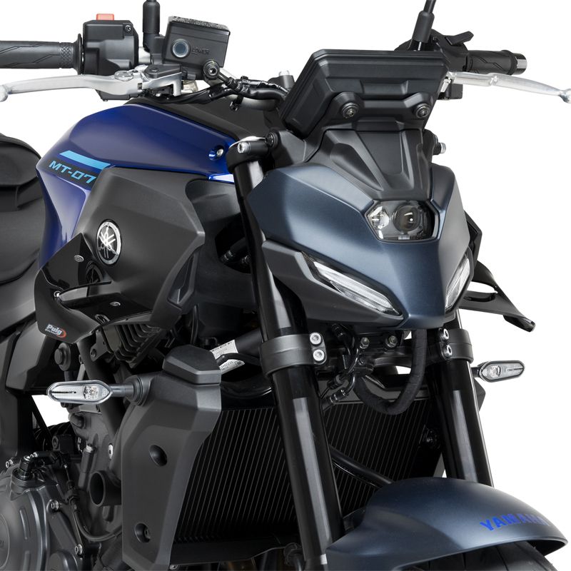 Puig 22416N SPOILERS D12 BLACK YAMAHA MT-07 25 YAMAHA MT-07 Y-AMT 25 プーチ スポイラー