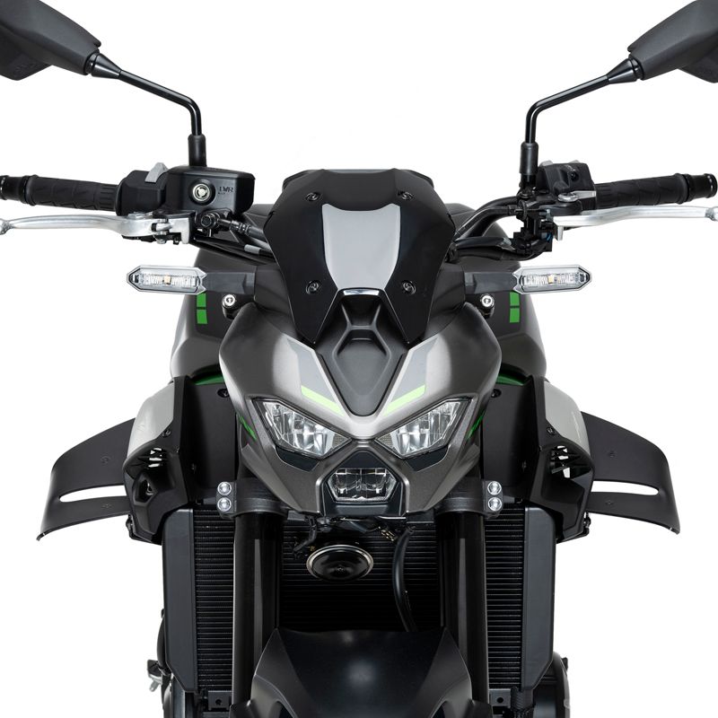 Puig 22445J SPOILERS D12 MATT BLACK YAMAHA MT-07 25 MT-07 Y-AMT 25 プーチ スポイラー