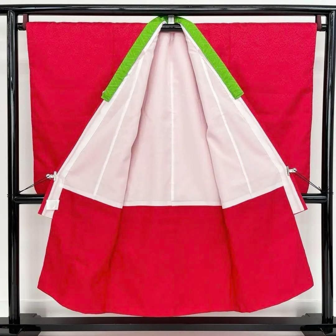  着物と帯 時流 O 105 ys 七五三 3才女の子着物-被布コート 長襦袢 七五三 季節 年中行事