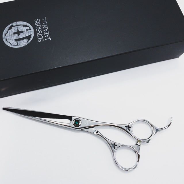 シザーズジャパンSCISSORS JAPAN NVHR60i03N LSBS加工 シザー オフセット 理容 美容ハサミ 美容師 理容師 右利き 6インチ sc869