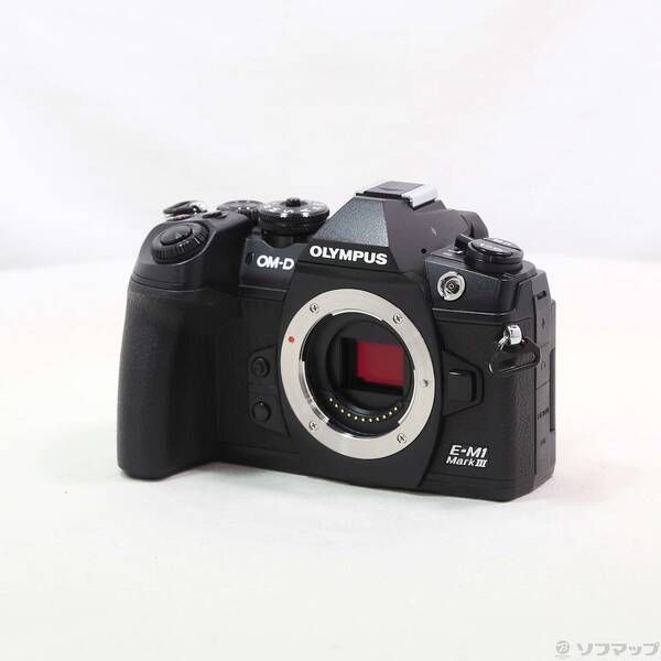 〔 品〕 OM-D E-M1 MarkIII ボディー ブラック 262
