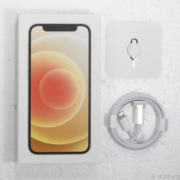 スマートフォン・携帯電話 〔品〕 iPhone12 mini 128GB ホワイト