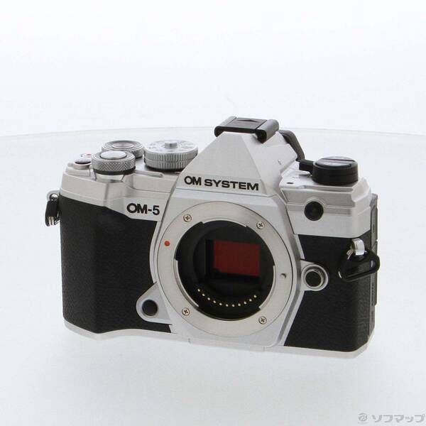 〔 品〕 OM-5 ボディ シルバー 349