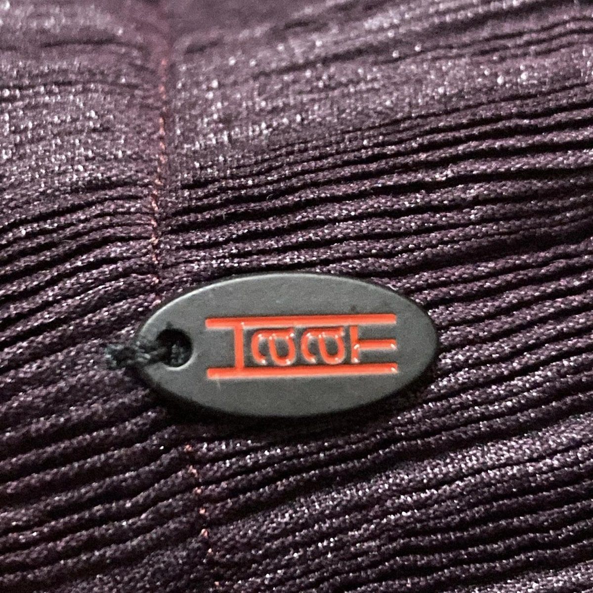 HaaT HeaRT ハート ロングスカート サイズ2 M レディース - パープル×ボルドー プリーツ ウエストゴム ボーダー GULLKHAN_COM