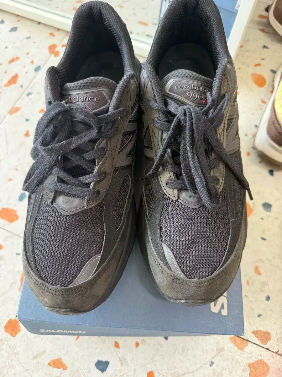 285) ニューバランス 990v6 トリプルブラック オールブラック