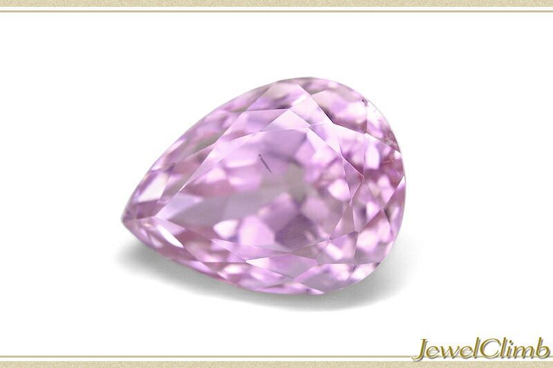 鑑別書付 爽快感あるピンクの輝き クンツァイト 宝石 ルース ７ ７１ＣＴ