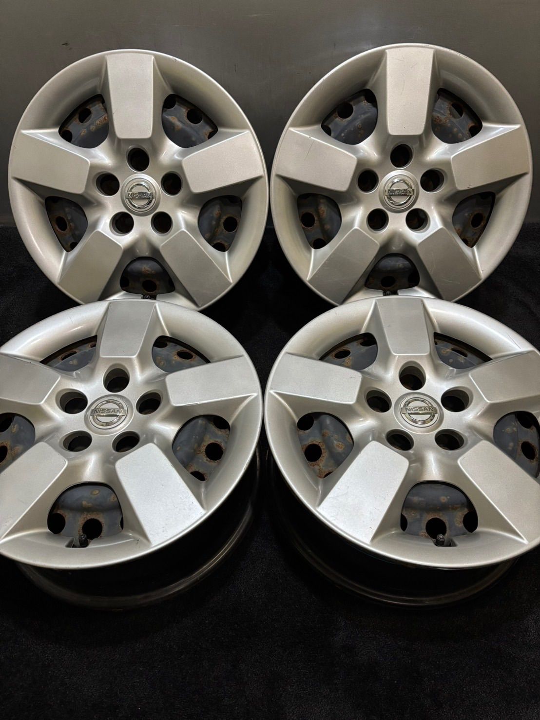 日産 エクストレイル 16インチ 6 5 J 45 114 3 H スチールホイール 4本 2 K 510