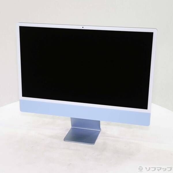 〔 品〕 iMac 24-inch Mid-2021 MJV93J A Apple M1 8コアCPU_7コアGPU 8GB SSD256GB ブルー 〔15.3 Sequoia〕 262
