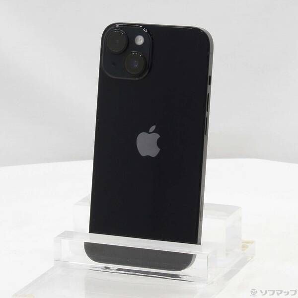 〔 品〕 iPhone14 128GB ミッドナイト MPUD3J A SIMフリー 297