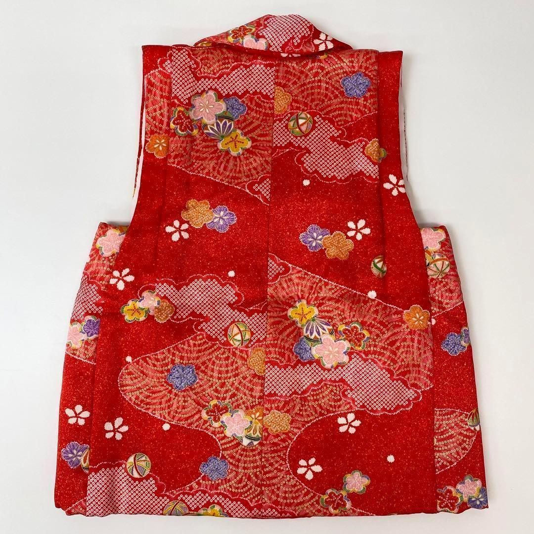 着物と帯 ショップ 時流】195ys◇3才女の子着物&被布コート+長襦袢