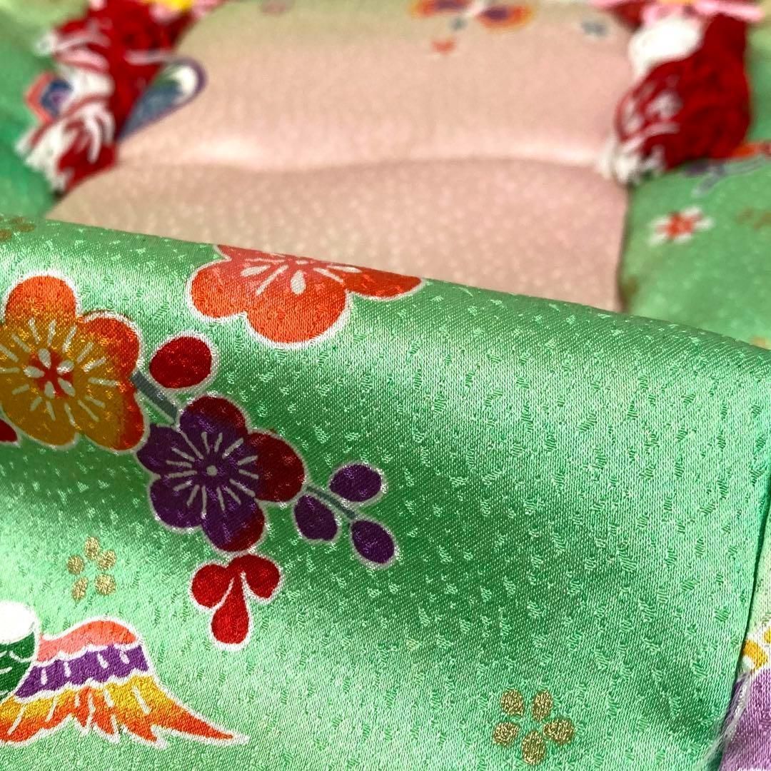  着物と帯 時流 O 2456 ys 七五三 3才女の子着物-被布コート正絹 七五三 季節 年中行事