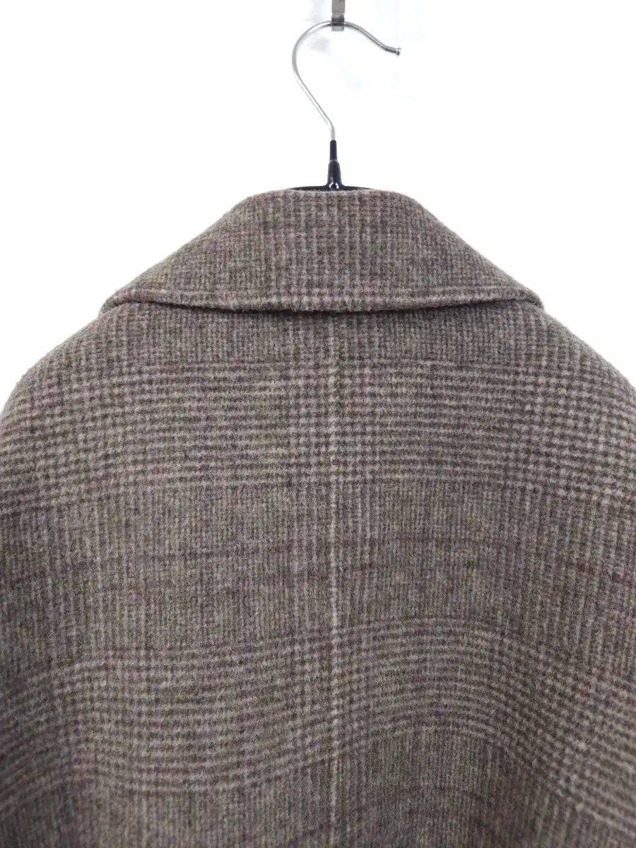 ジーカット ハンドメイド ブラウン CHECK ウール ジャケット GULLKHAN_COM