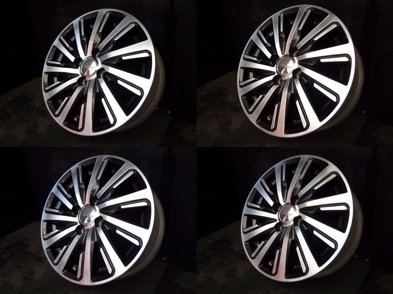 3019 B 日産純正 AUTECH ホイール 15x5.5J 4穴 PCD100 40 4本