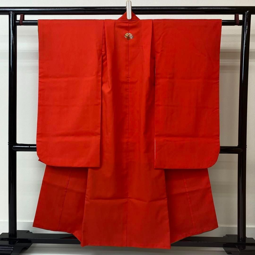 着物と帯 時流 199ys 3才女着物 袴 長襦袢バッグ髪飾り半幅帯6点セット