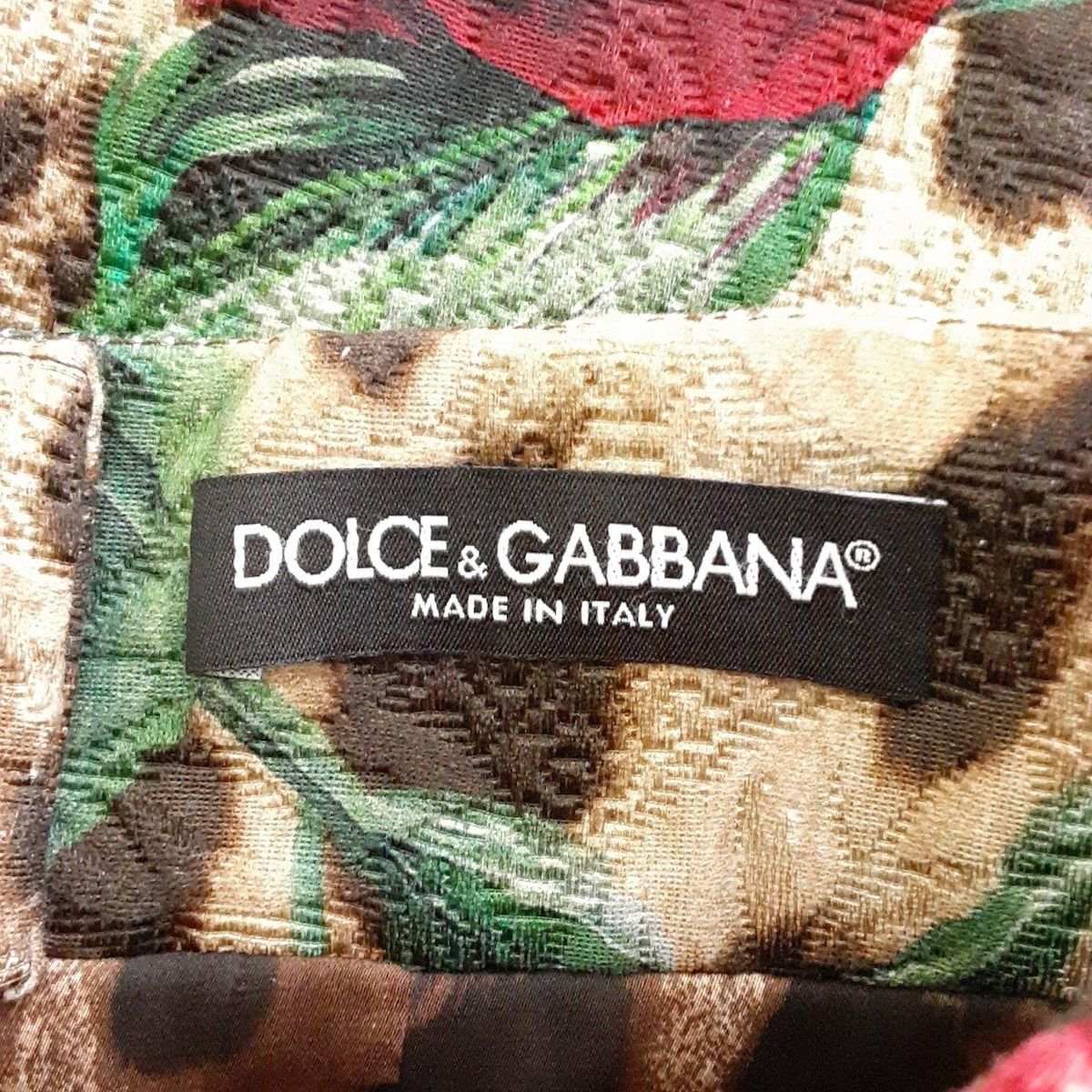 ドルチェ＆ガッバーナDolce ＆Gabbana 花柄スカート　サイズ38 DOLCE&GABBANA(ドルチェアンドガッバーナ) スカート サイズ38 S