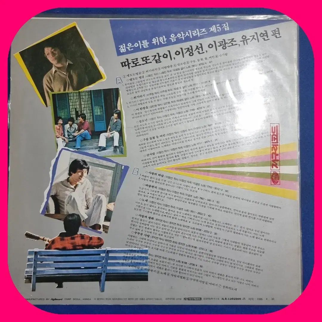 若者向け ミュージックシリーズ 2 家 LP NM_NM