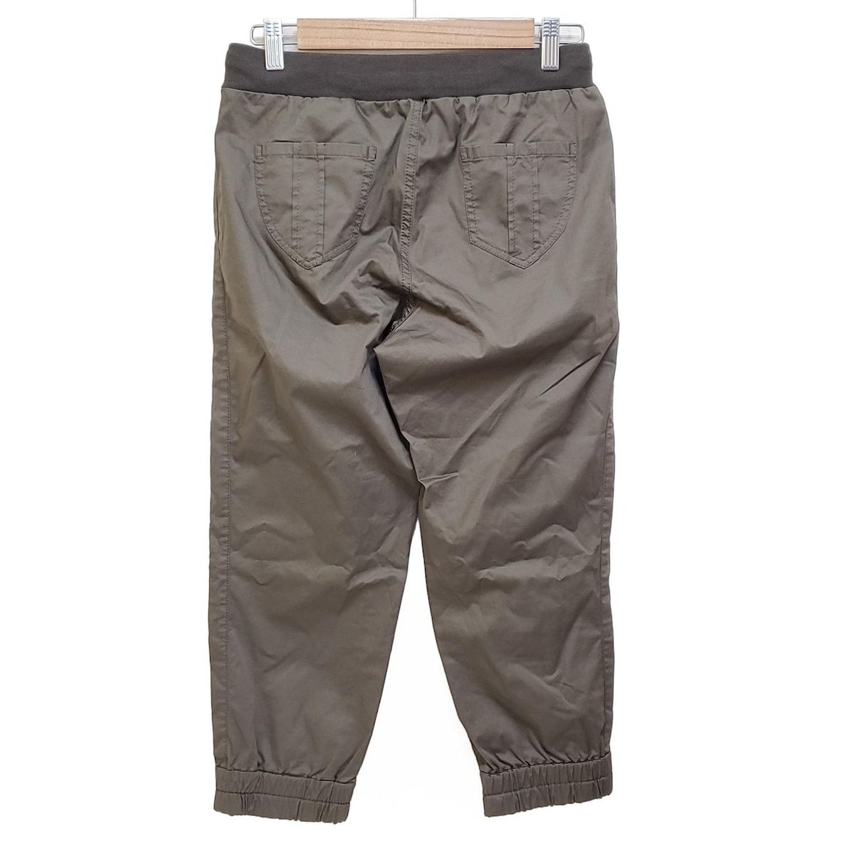 Burberry Blue Label バーバリーブルーレーベル パンツ サイズ38 M レディース - ダークブラウン クロップド 半端丈 ウエストゴム