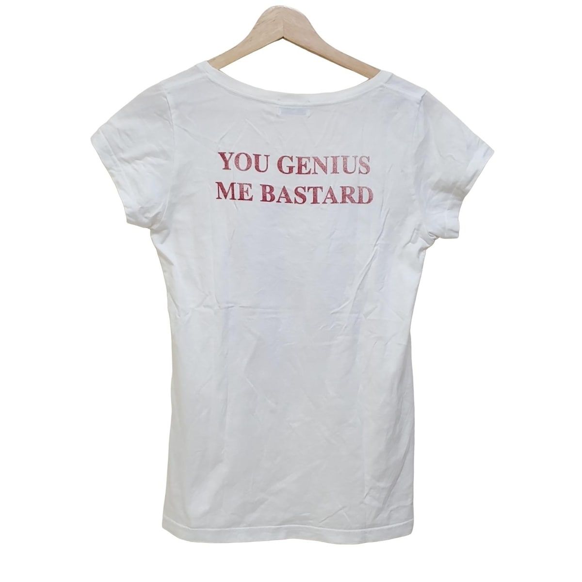 HYSTERIC GLAMOUR ヒステリックグラマー 半袖Tシャツ サイズF レディース - 白×レッド×黒 クルーネック クマ