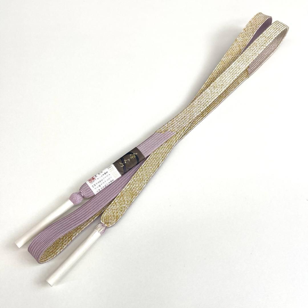 着物と帯 時流 O25787ts 正絹 帯揚げ-帯締め 高麗組 金銀糸
