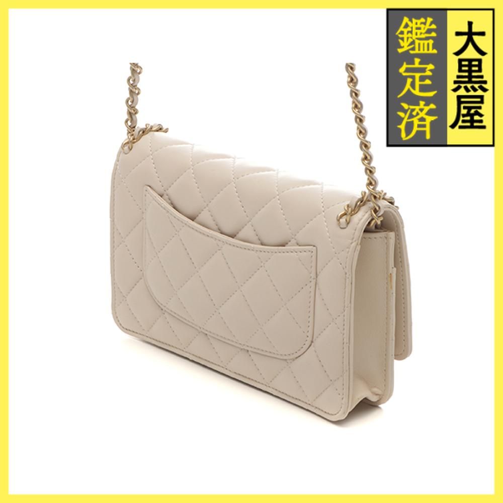 シャネル マトラッセ チェーンウォレット AP0674 472