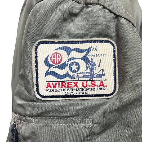 □ アヴィレックス AVIREX ブルゾン MA-1 フライトジャケット 25周年
