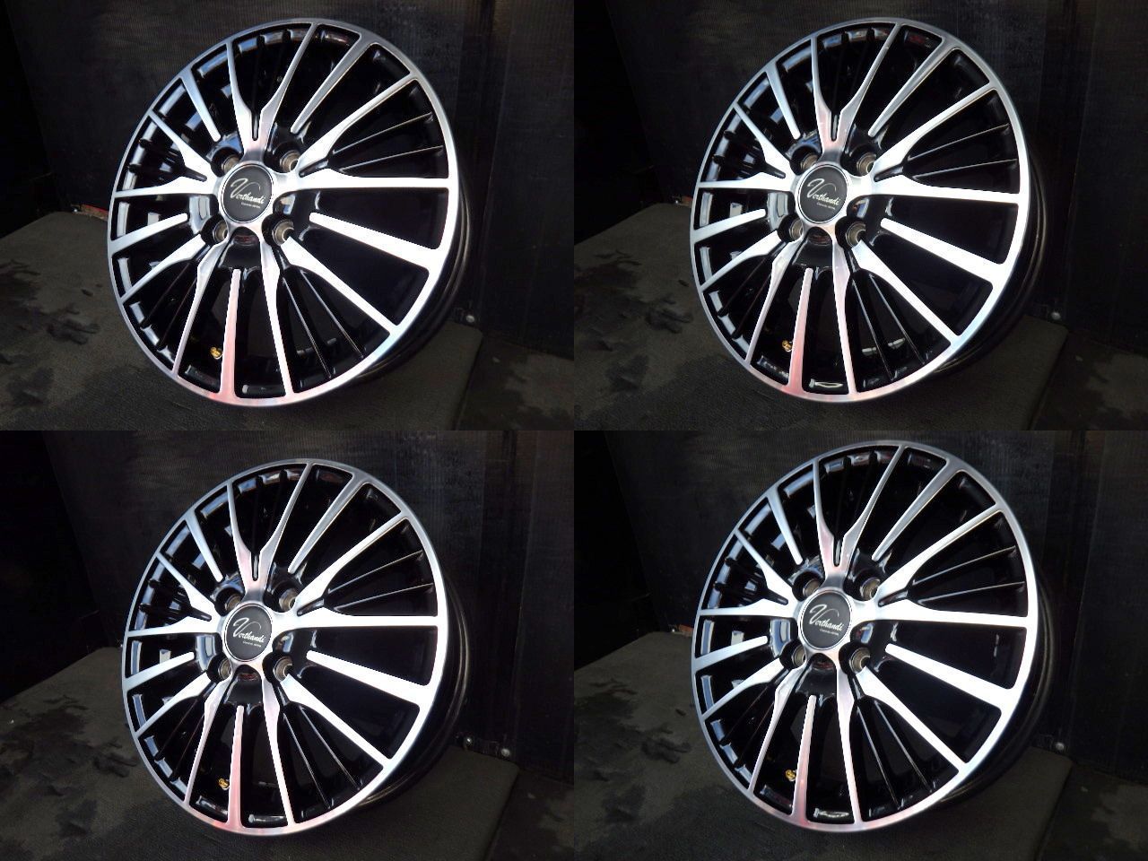 3021 J Vertandi YH-S25V ホイール 14x4.5J 4穴 PCD100 45 4本