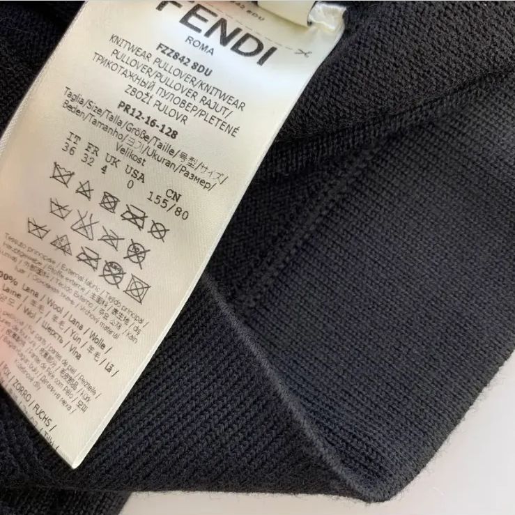 フェンディ FENDI モンスター バグズ セーター ニット FZZ842 8DU 長袖