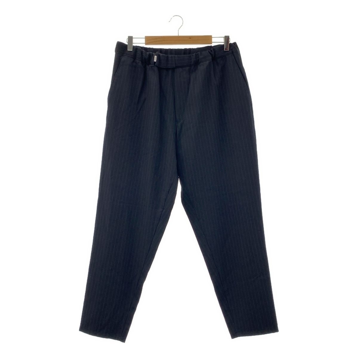 Graphpaper / グラフペーパー | SELVAGE WOOL COOK PANTS ストライプ