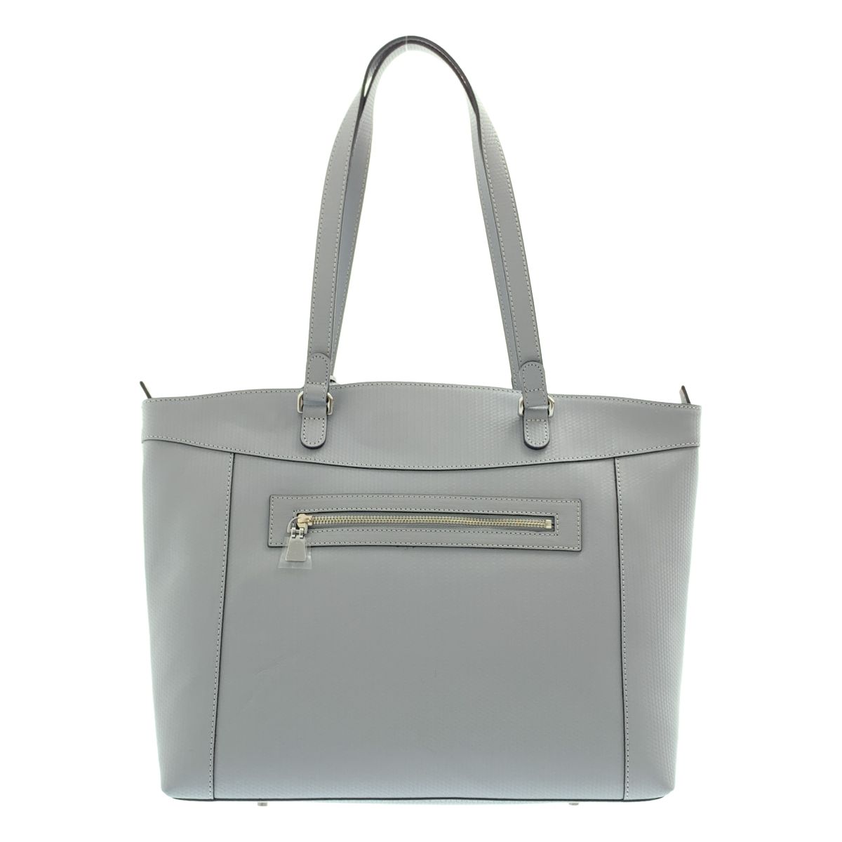 aniary アニアリ レザー ジーフィルム トートバッグ ライトグレー メンズ