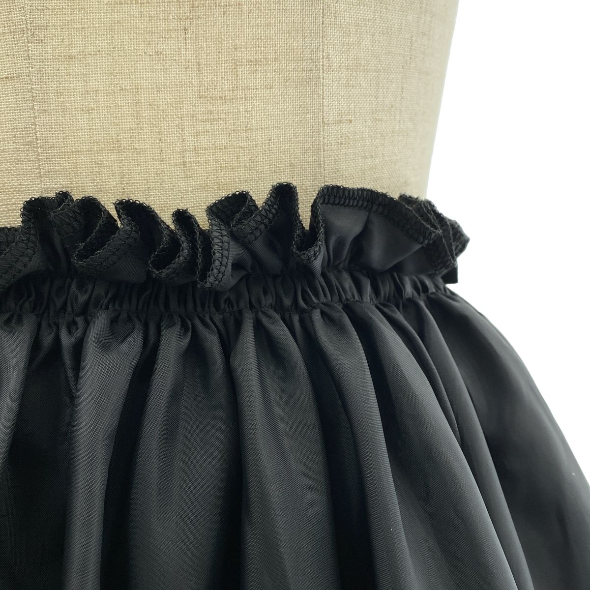 COMME des GARCONS コムデギャルソン 2020 AW ポリエステル タフタ ポンチョ XS ブラック レディース