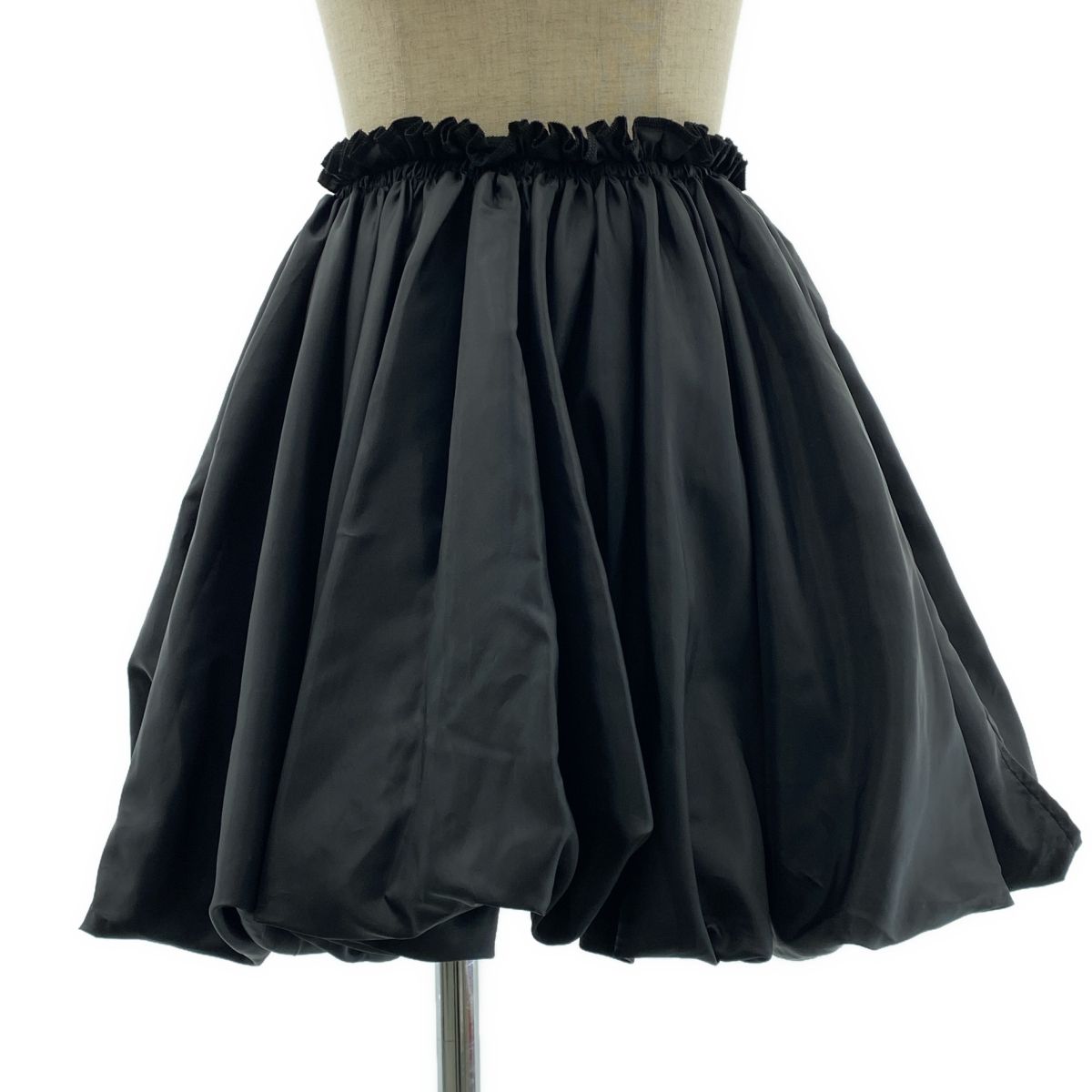 COMME des GARCONS コムデギャルソン 2020AW ポリエステル タフタ ポンチョ XS ブラック レディース