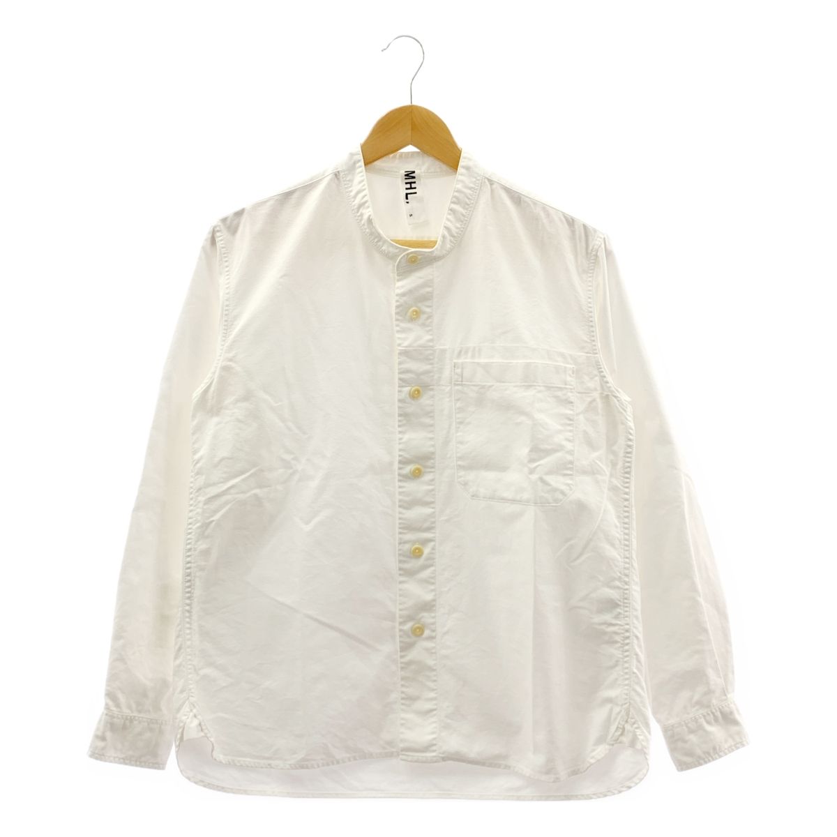 MHL. / エムエイチエルマーガレットハウエル | コットン バンドカラー