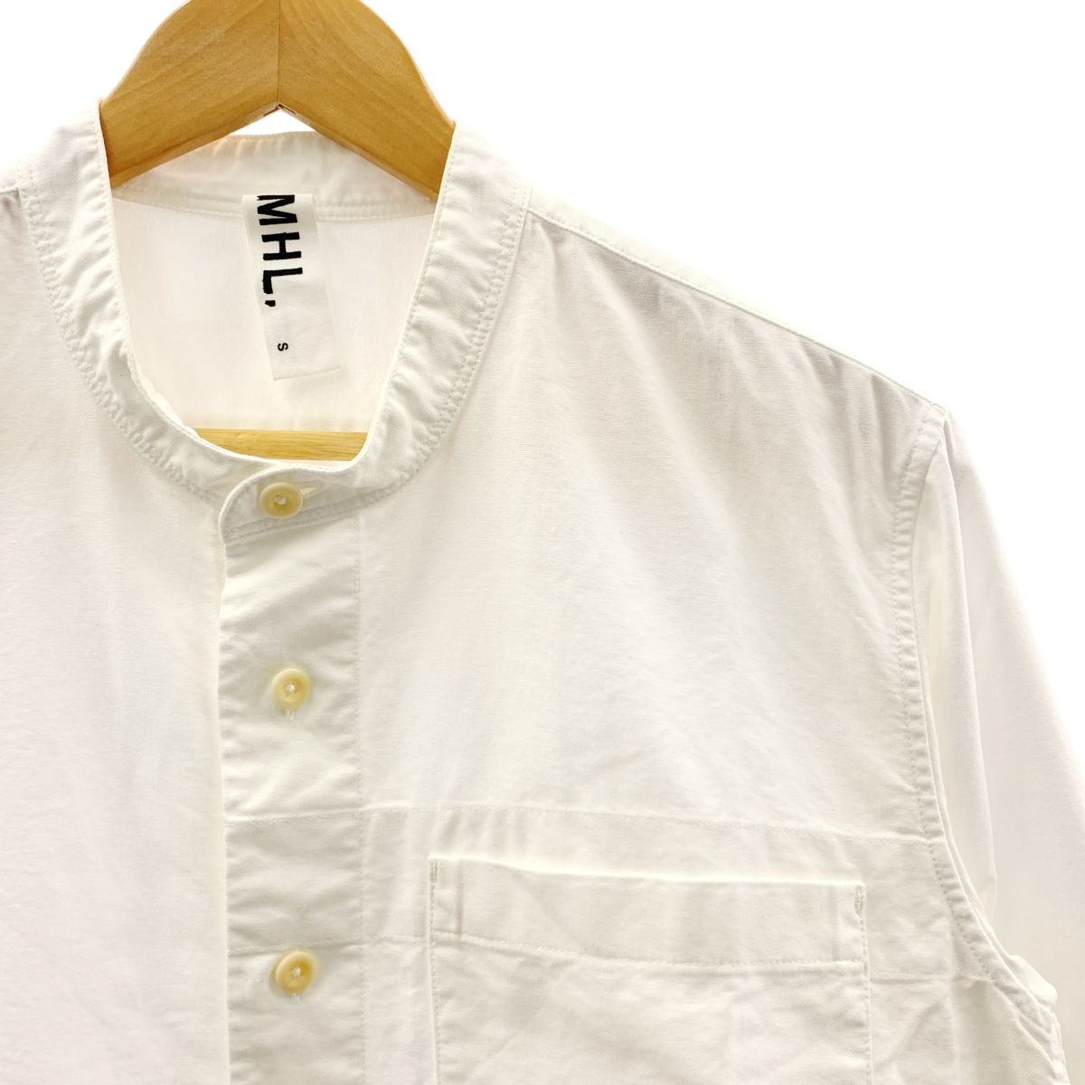 MHL. / エムエイチエルマーガレットハウエル | コットン バンドカラー
