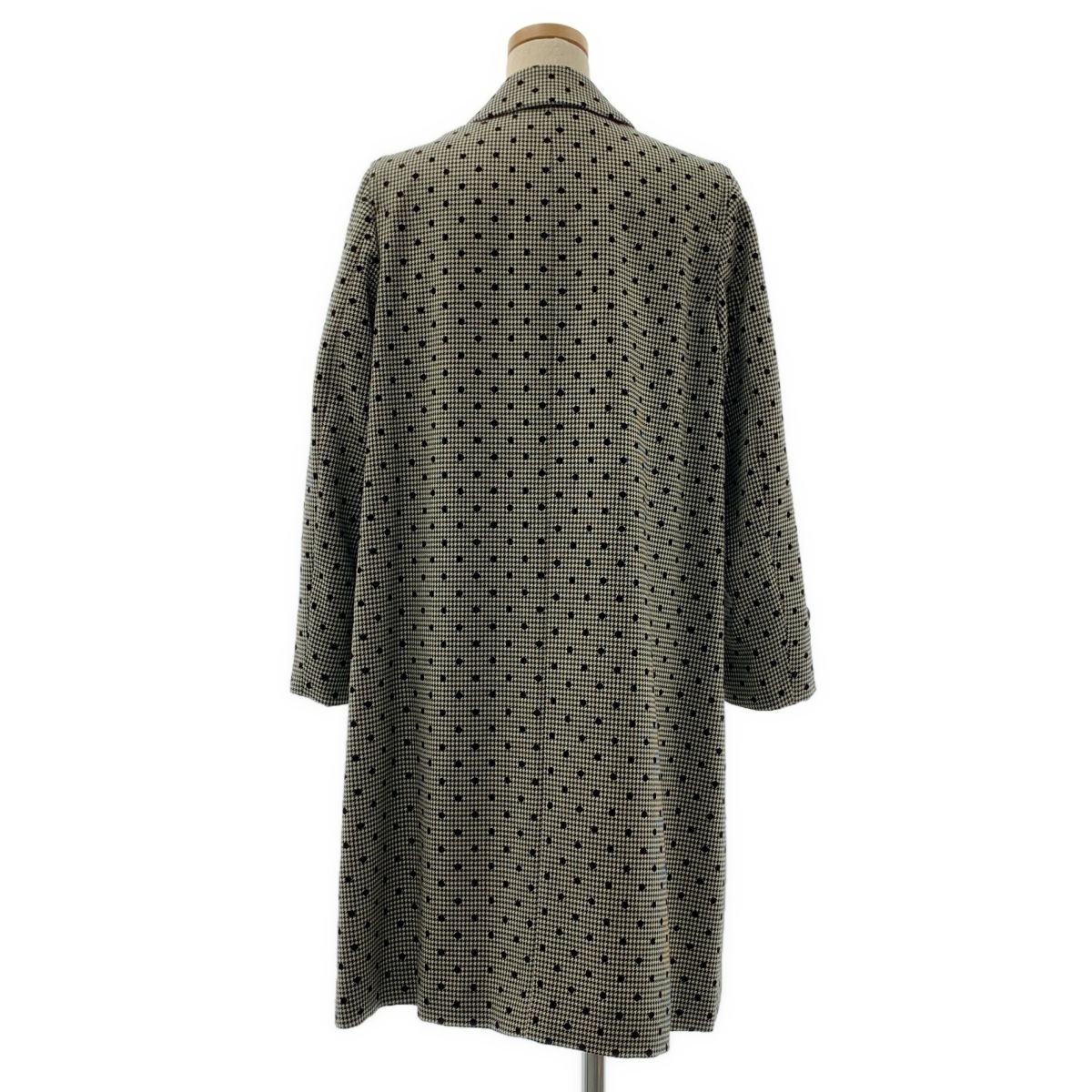 tricot COMME des GARCONS 千鳥柄 水玉柄 ロングコート tricot COMME