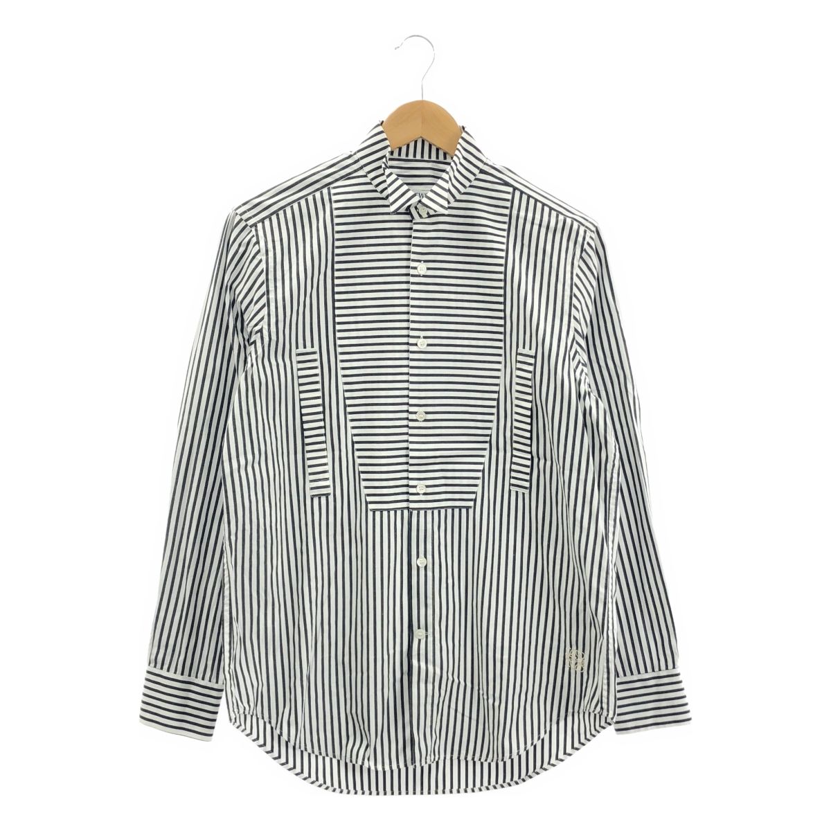 美品】 LOEWE / ロエベ | ストライプ アナグラム ワンポイントロゴ