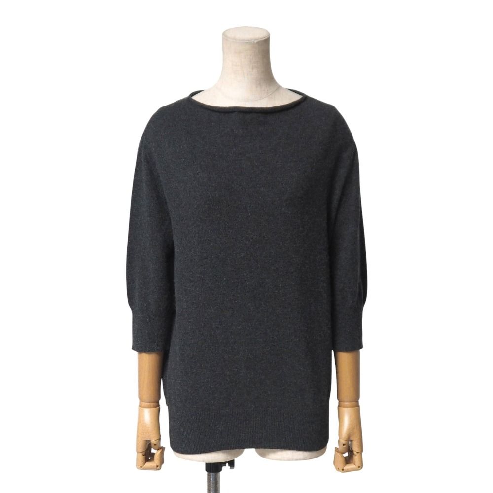 LOUIS VUITTON ルイ ヴィトン セーター 半袖ニット 総カシミヤ LV カデナチャーム ブランド古着 RA 6488