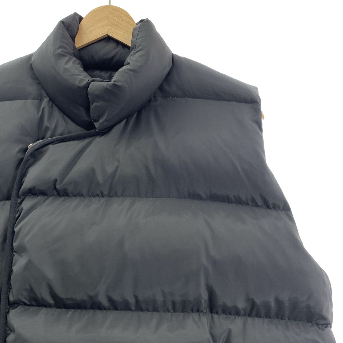 NEARbyME ニアバイミー　オーバーサイズ ダウンベスト ブラック 美品 NEARbyME ニアバイミー オーバーサイズ ダウンベスト ブラック - メルカリ