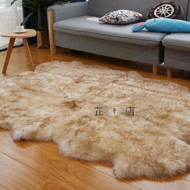 高品質 ムートン 贅沢 メリノ種羊 天然ムートン ラグマット ムートンラグ8p180 200cmムートンフリース ファー マット