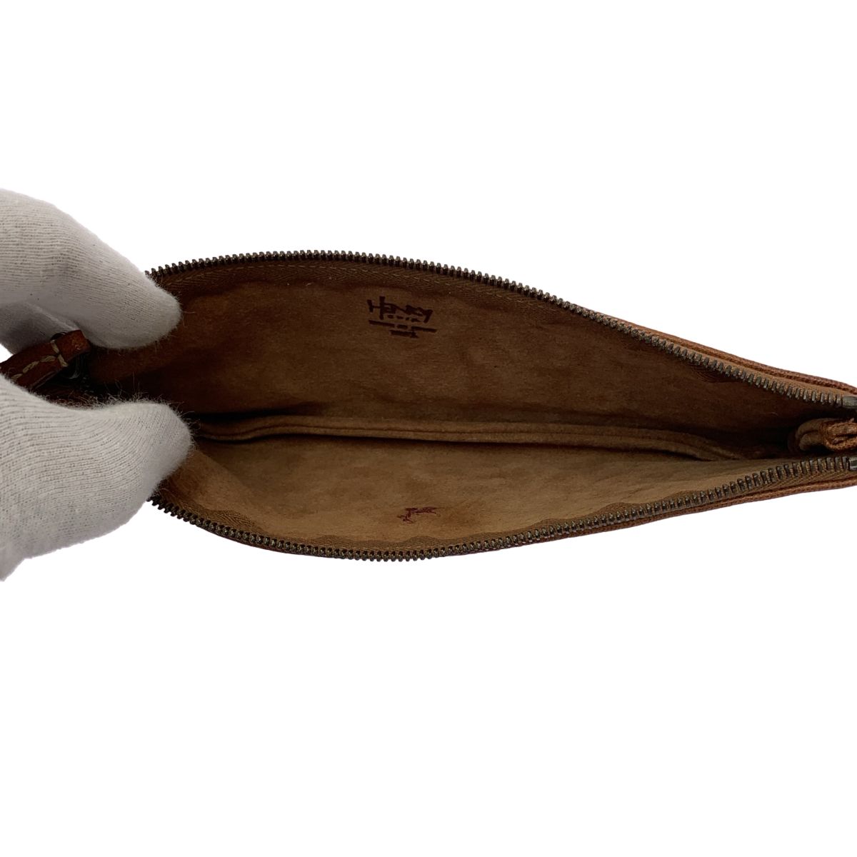 ペンケース ブラウン