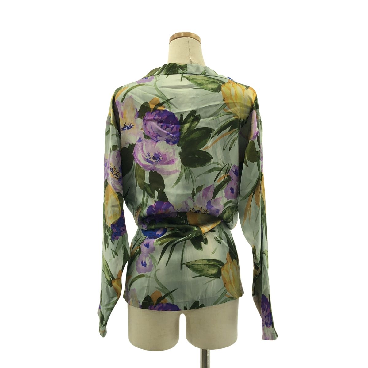 シルク ウエストボタン