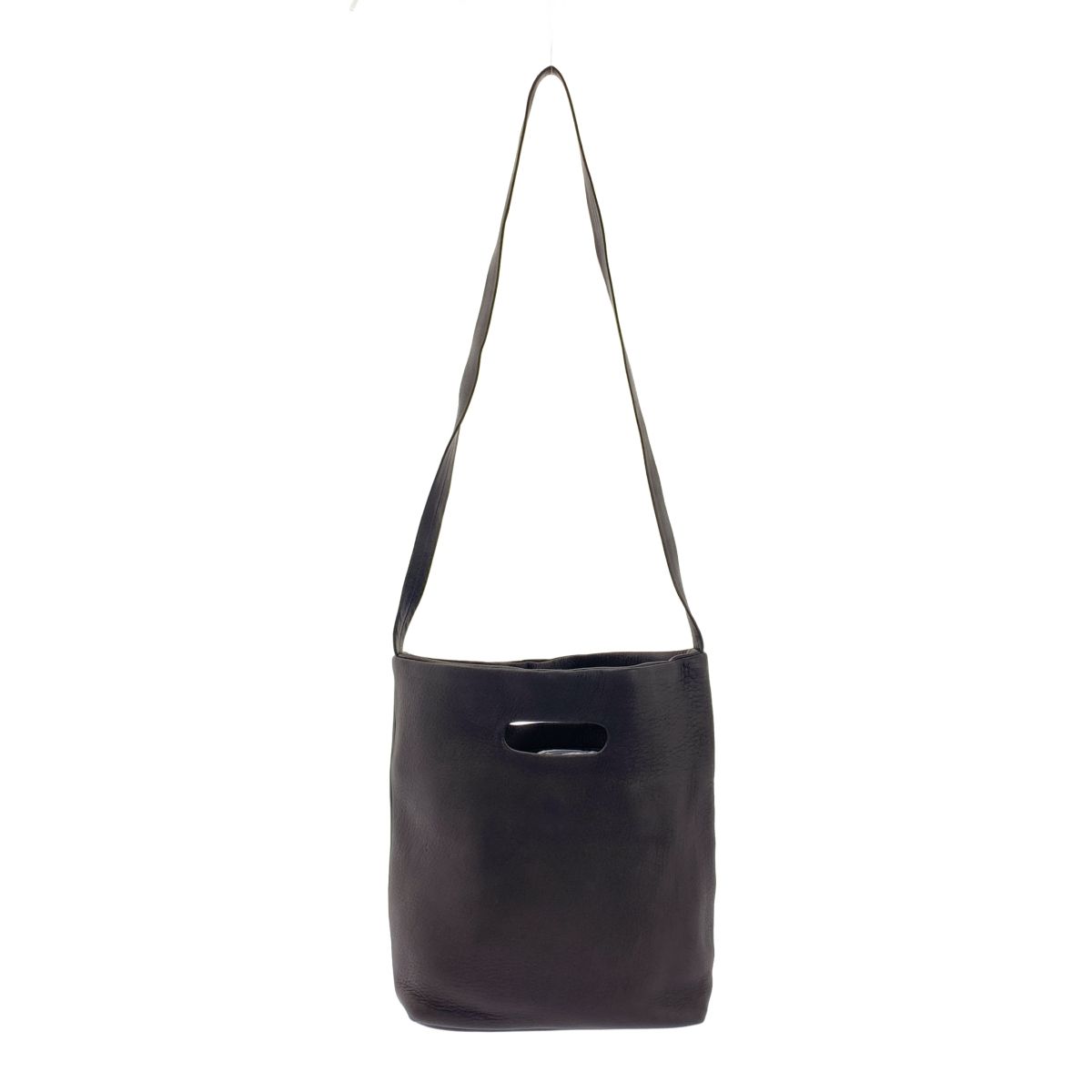 aeta アエタ 2Way レザー トート ショルダーバッグ ダークブラウン レディース