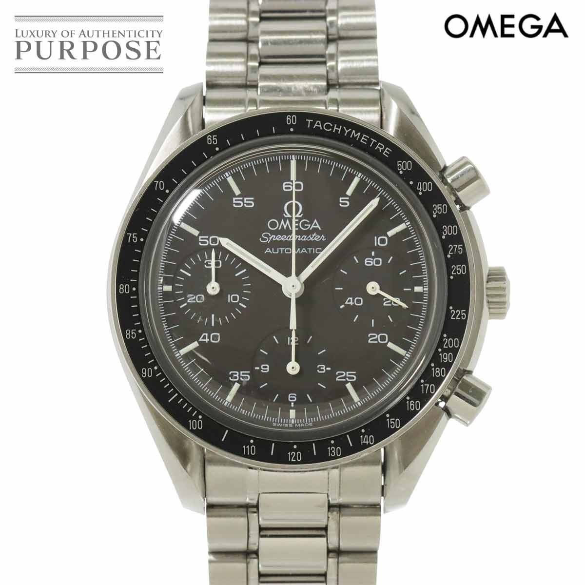 オメガ OMEGA スピードマスター 3510 50 クロノグラフ メンズ 腕時計 ブラック オートマ 自動巻き ウォッチ Speedmaster 90289610