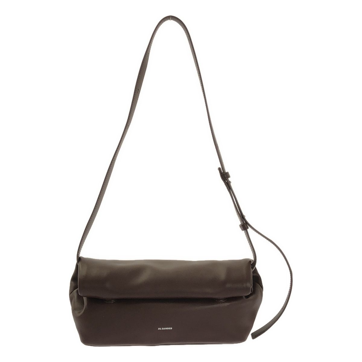 JIL SANDER ジルサンダー Small Rollup Shoulder Bag スモール ロールアップ ショルダーバッグ ボルドー レディース