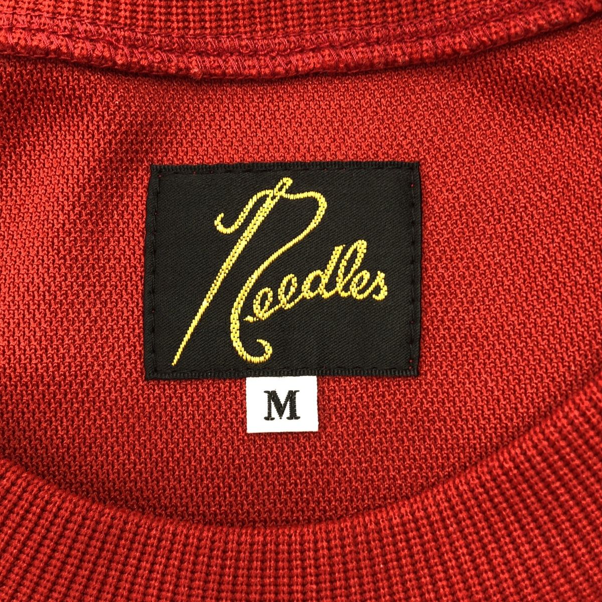 美品】 Needles / ニードルス | Track Crew Neck Shirt - Poly Smooth