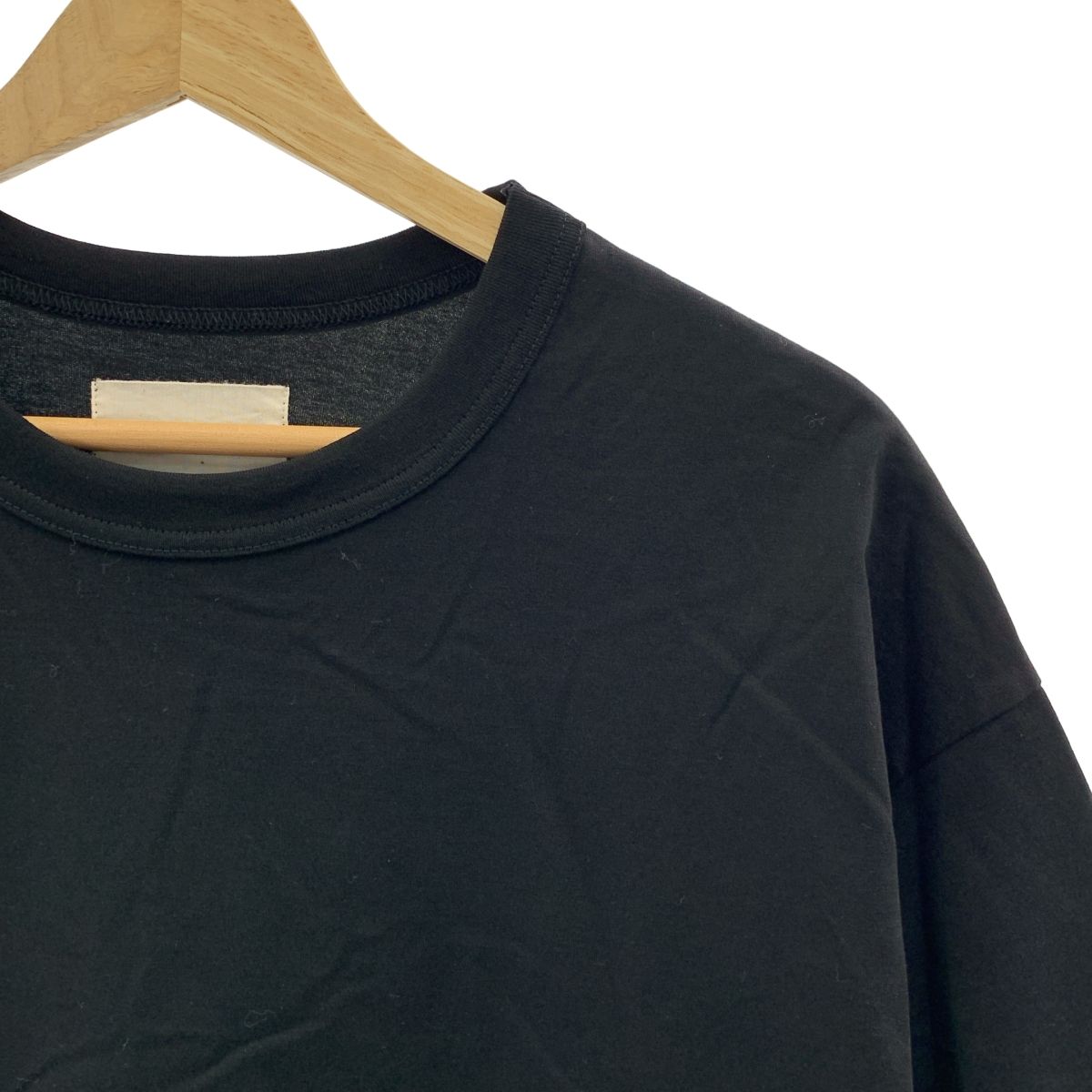 MARKAWARE マーカウェア GIZA80 3天竺 コンフォートフィットTee Tシャツ 2 ブラック メンズ