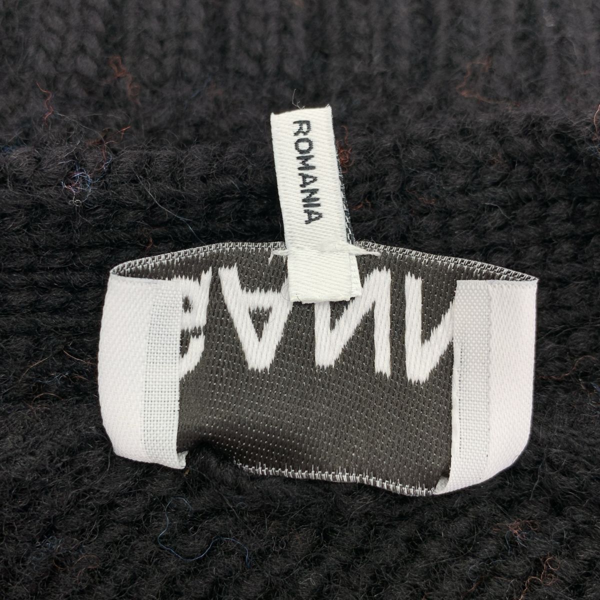  Ganni ガニー Chunky Graphic wool vest ウール インターシャ ニット ベスト ブラック オレンジ ブルー レディース ベアトップ チューブトップ トップス