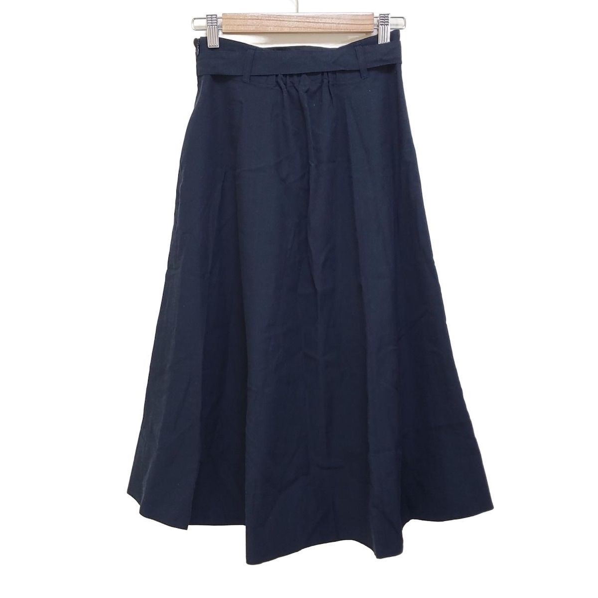 BLUE LABEL CRESTBRIDGE ブルーレーベルクレストブリッジ ロングスカート サイズ38 M レディース - 黒