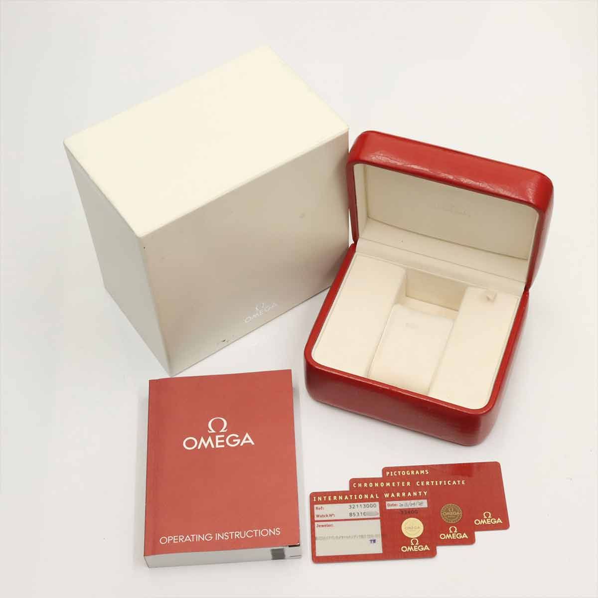 オメガ OMEGA スピードマスター デイト 3211 30 クロノグラフ メンズ 腕時計 シルバー オートマ 自動巻き Speedmaster